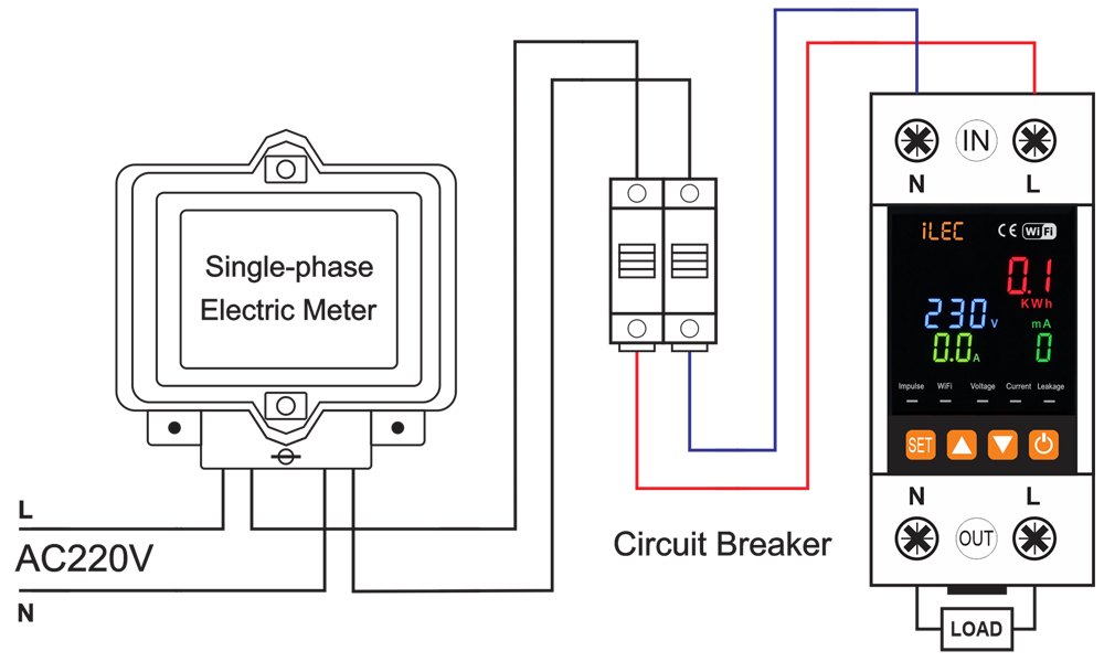 SEP-63/1PN relay – Wiring Diagram